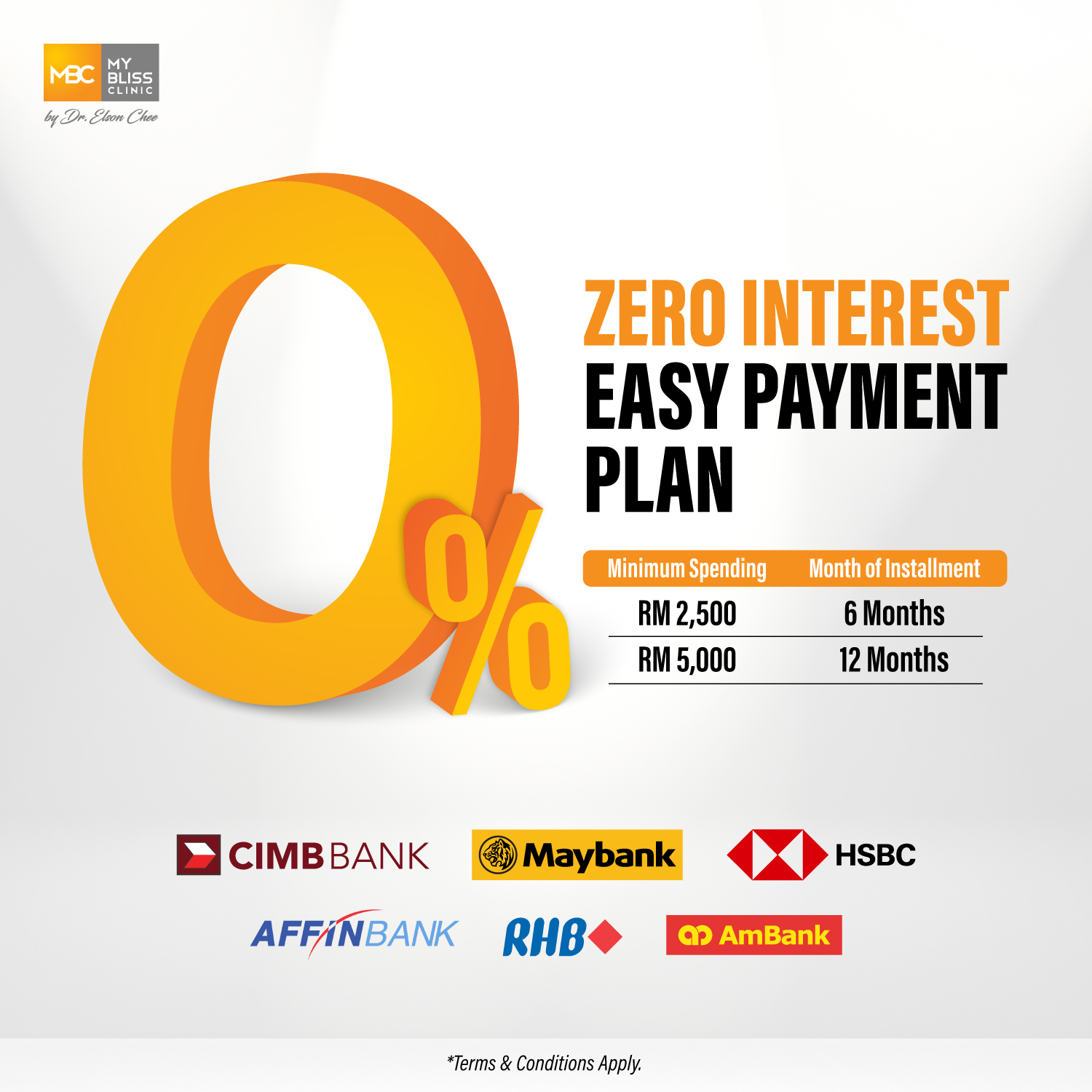 0 Interest Easy Payment R1 1