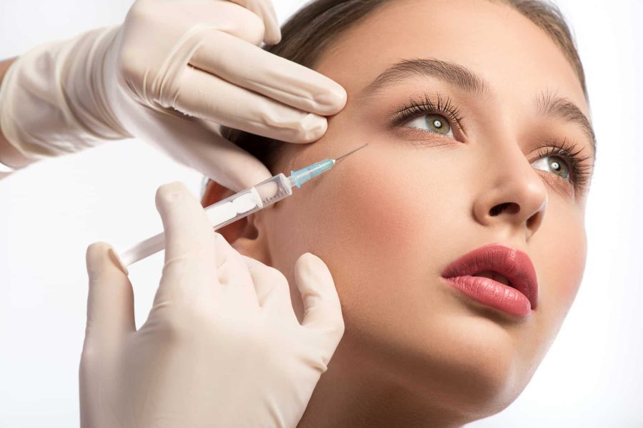 woman getting fillers