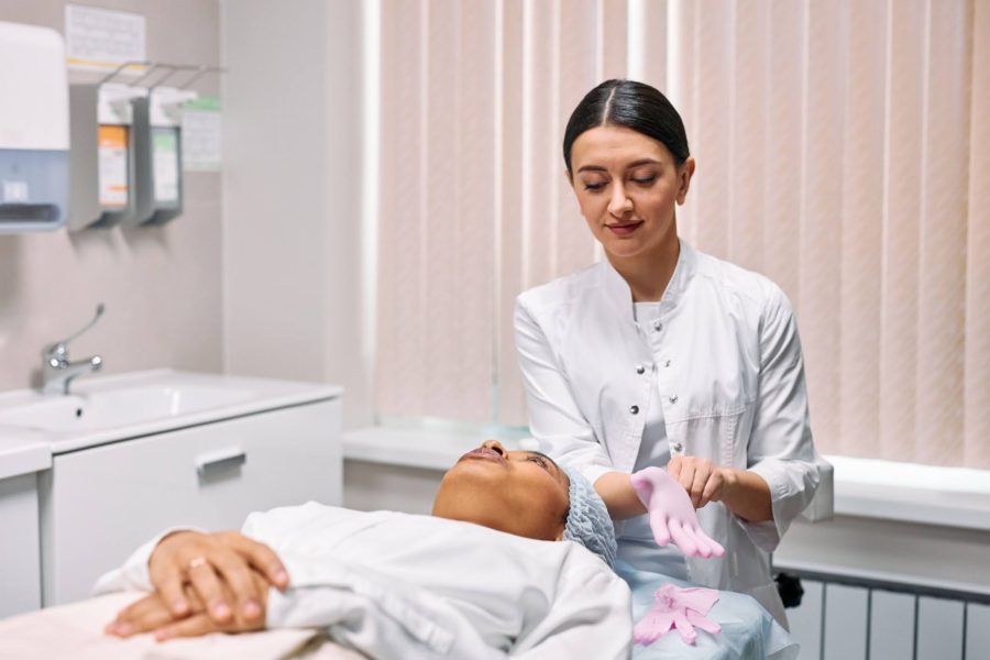Doctor Seeing A Patient
